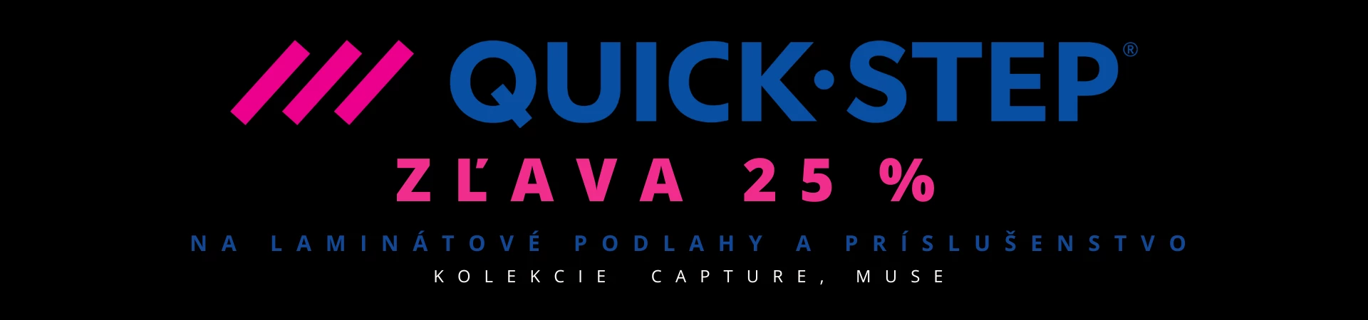 quikc step akcia 2024 laminat black